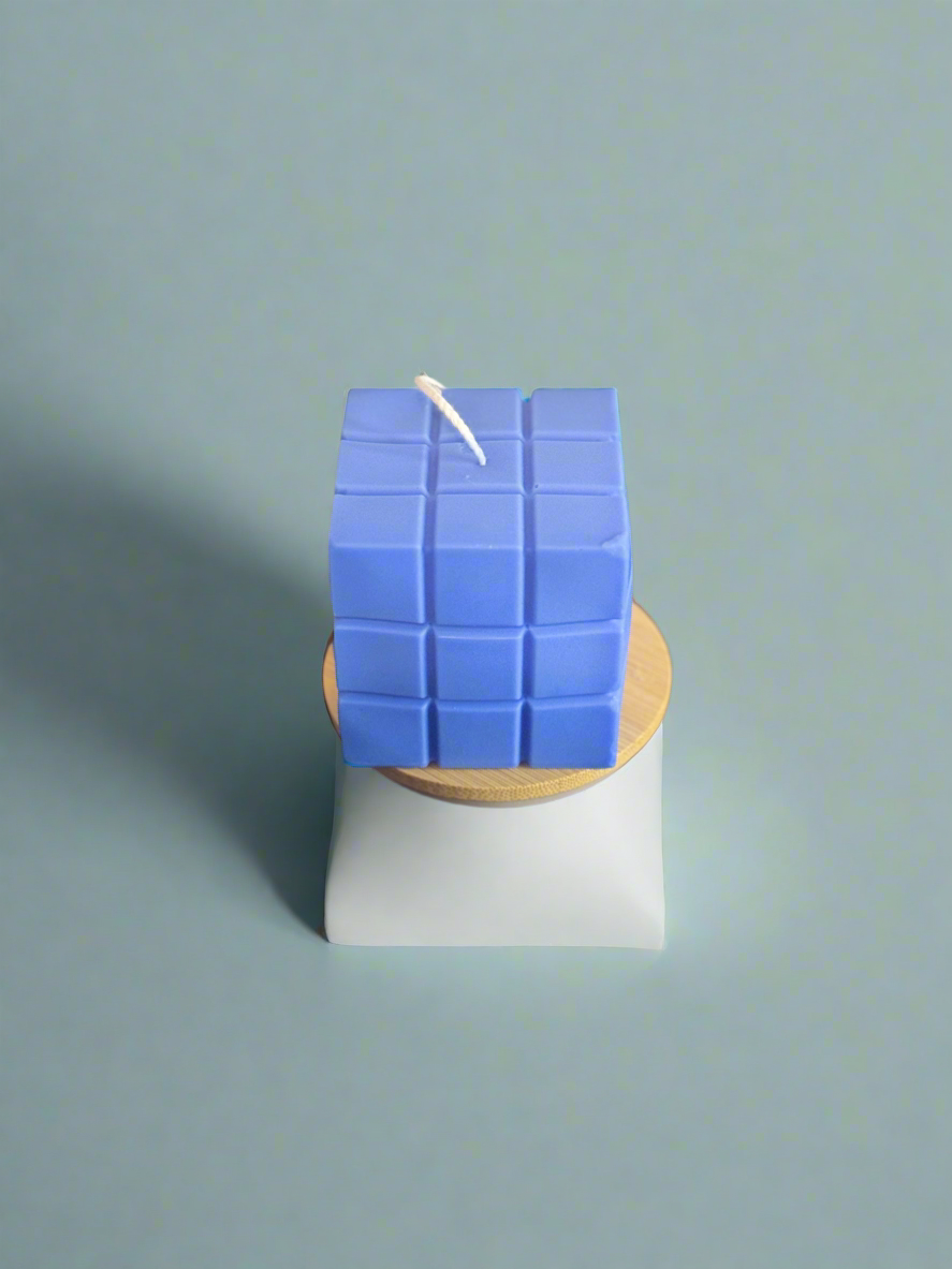 Large Blue Rube Cube Mold