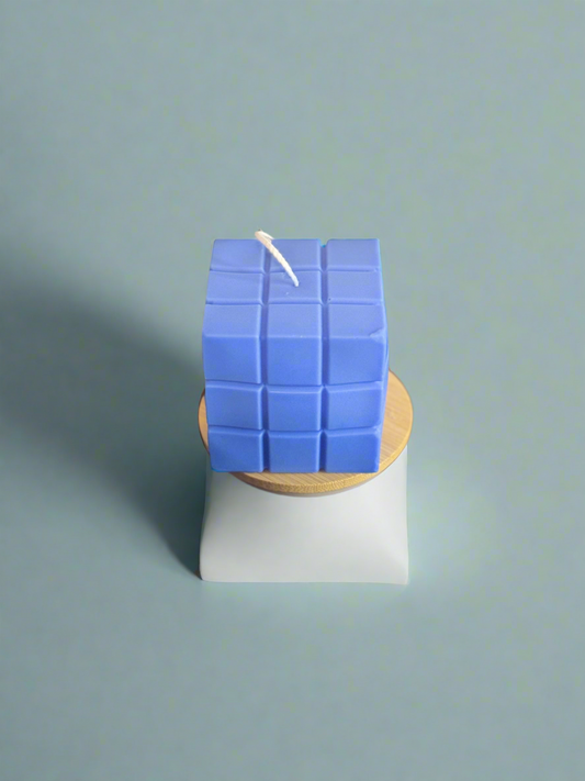 Large Blue Rube Cube Mold