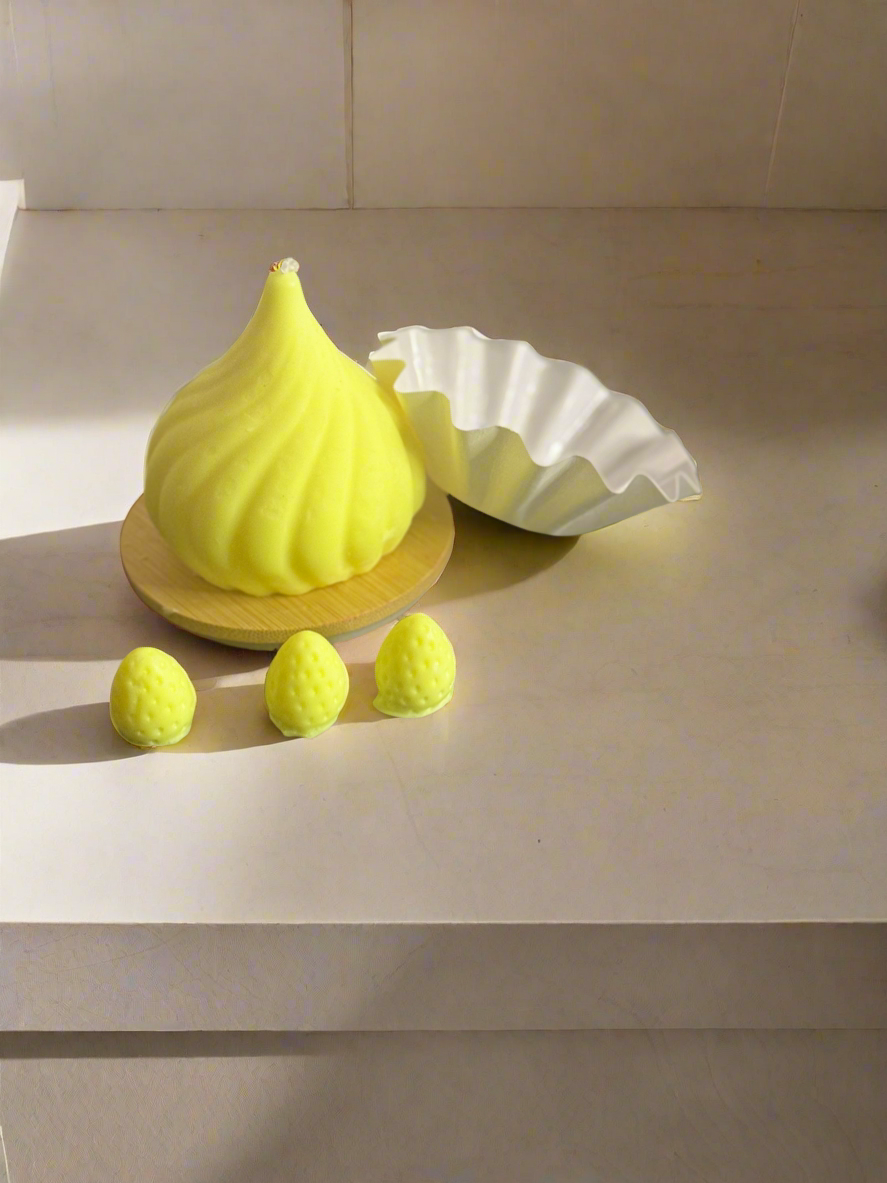 Yellow Onion with Strawberry drops for wax cup only [cup for drop for personal wax burner