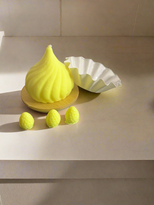 Yellow Onion with Strawberry drops for wax cup only [cup for drop for personal wax burner