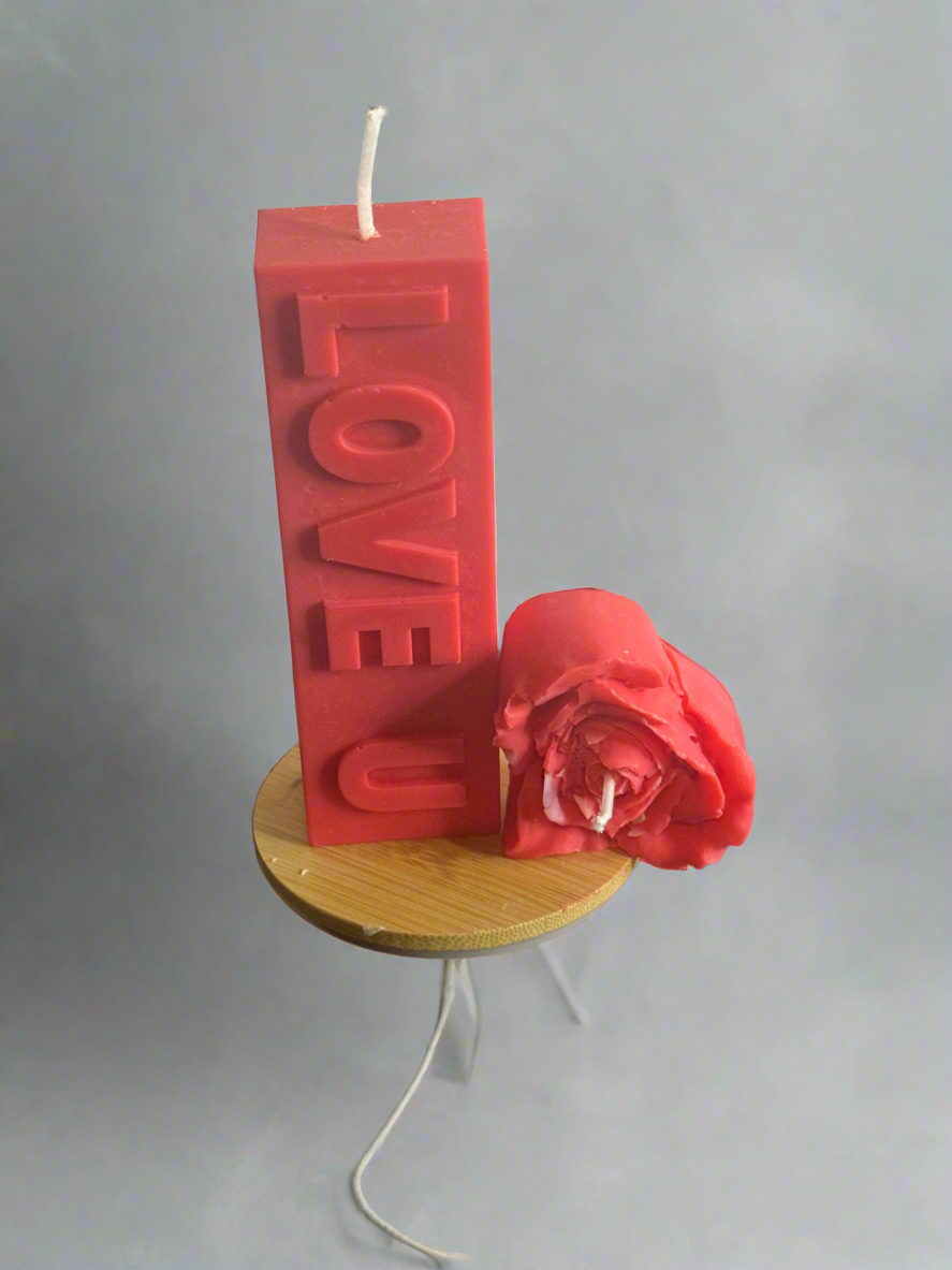Love U Mold & flower set